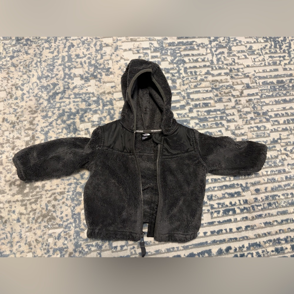The North Face Black Fleece Hooded Sweatshirt 6-12M